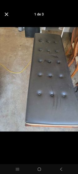 Pool Table Storage Bench – Solid Wood
