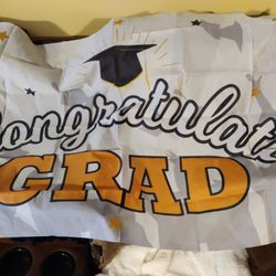 Silk  Graduation Flag
