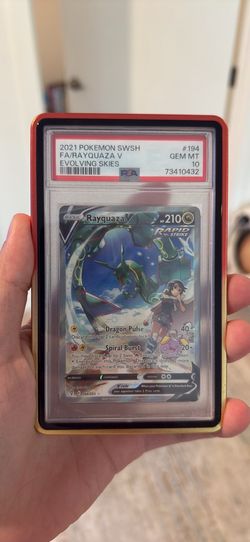 Pokémon Rayquaza v Alt Art Evolving Skies PSA 10 Gem Mint 194/203