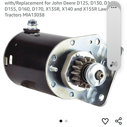 New Electric Starter Compatible with John Deere and Lawn and Tractors