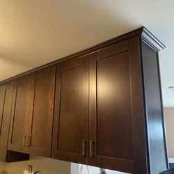 2 36 X 36 In Solid Wood Cabinets 