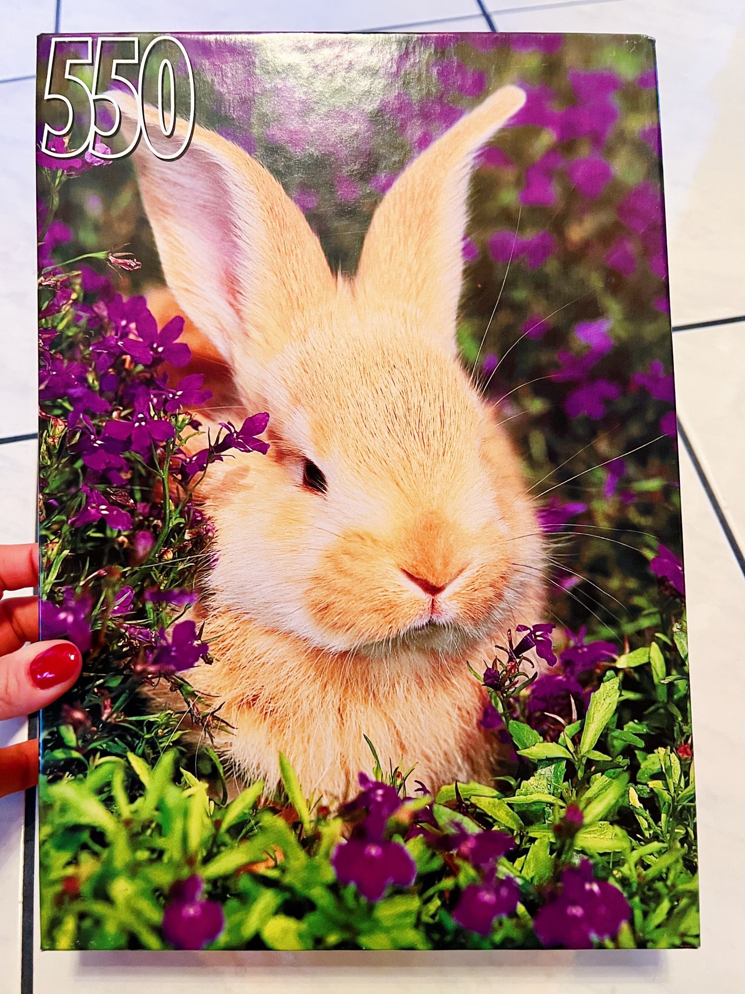 550 Piece Rabbit Bunny Jigsaw Puzzle