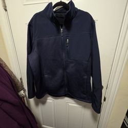 SWISS TECH FLEECE LINED JACKET SIZE 2XL - Navy