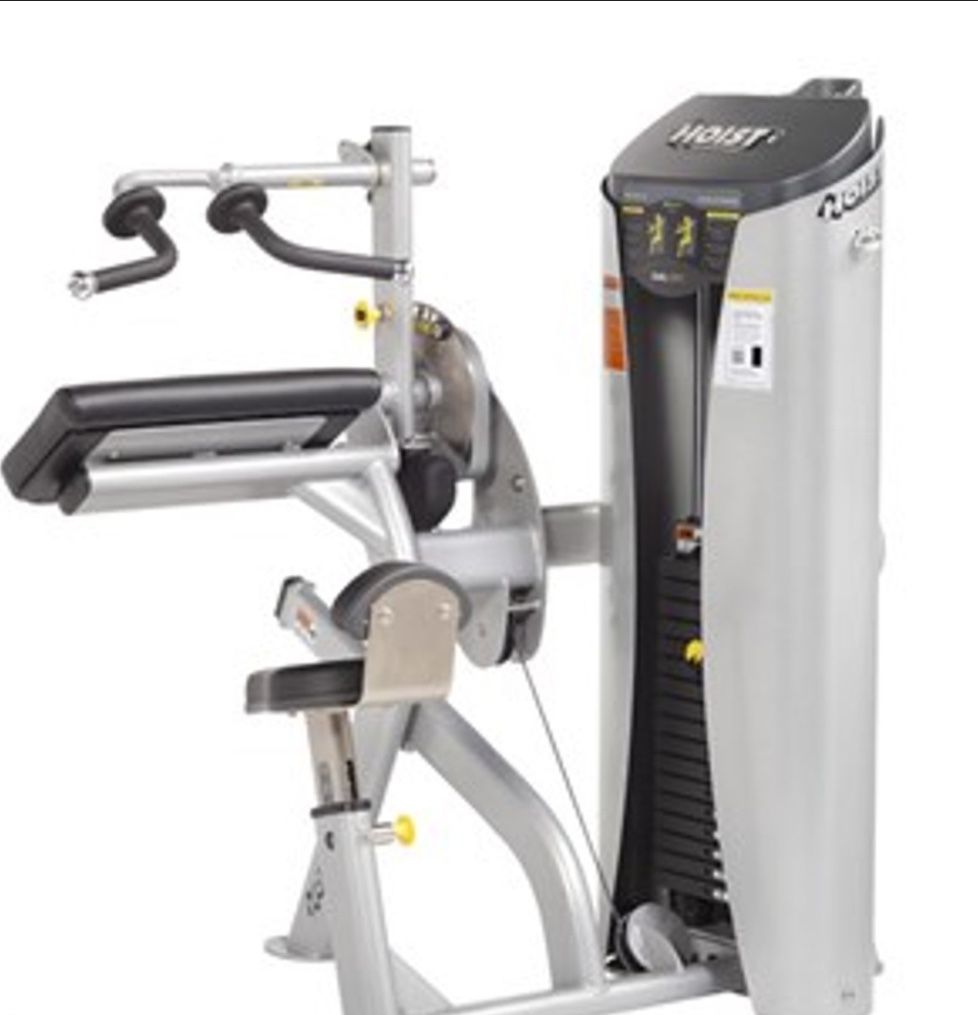 Commercial Hoist Dual Bicep/ Tricep Machine
