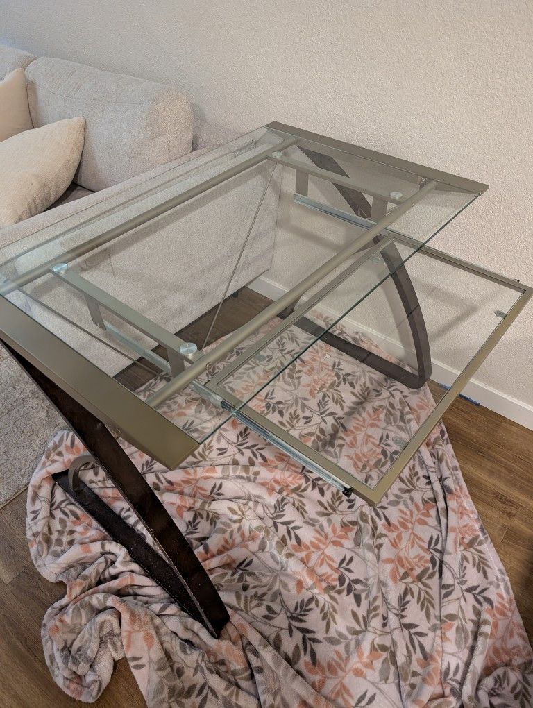 Glass Office Desk