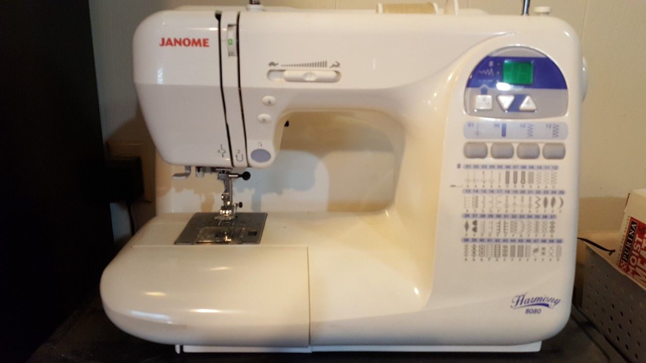 Janome Harmony 8080 sewing machine