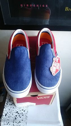 Vans Corduroy "Multicolor" 4Y & 6.5Y