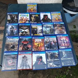$1,400 All 71 Games. $25! Per Game. 5 Games for $100!  Playstation 5 Playstation 4 PS4 PS5 Games Juegos . Trade are welcome
