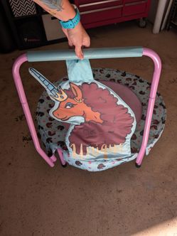 Unicorn trampoline