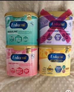 Baby formula- Enfamil tubs - trade formula