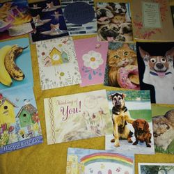 Huge Assortment Of Various Greeting Cards. $10. 