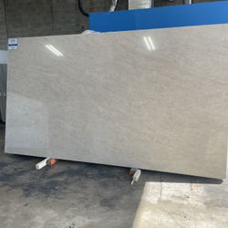 Taj Mahal Quartz 3D Slabs Kitchen Countertops 