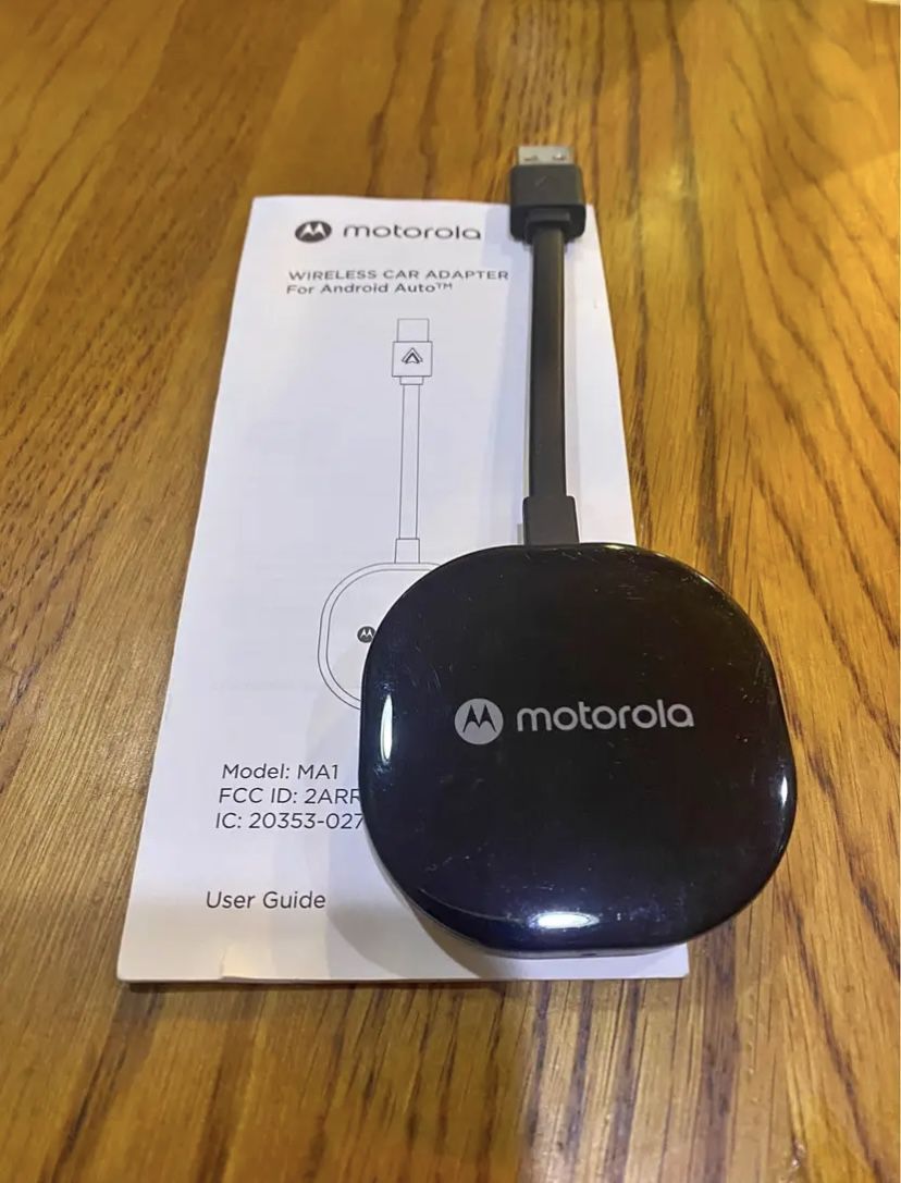 Motorola MA1 Wireless Android Auto Car Adapter