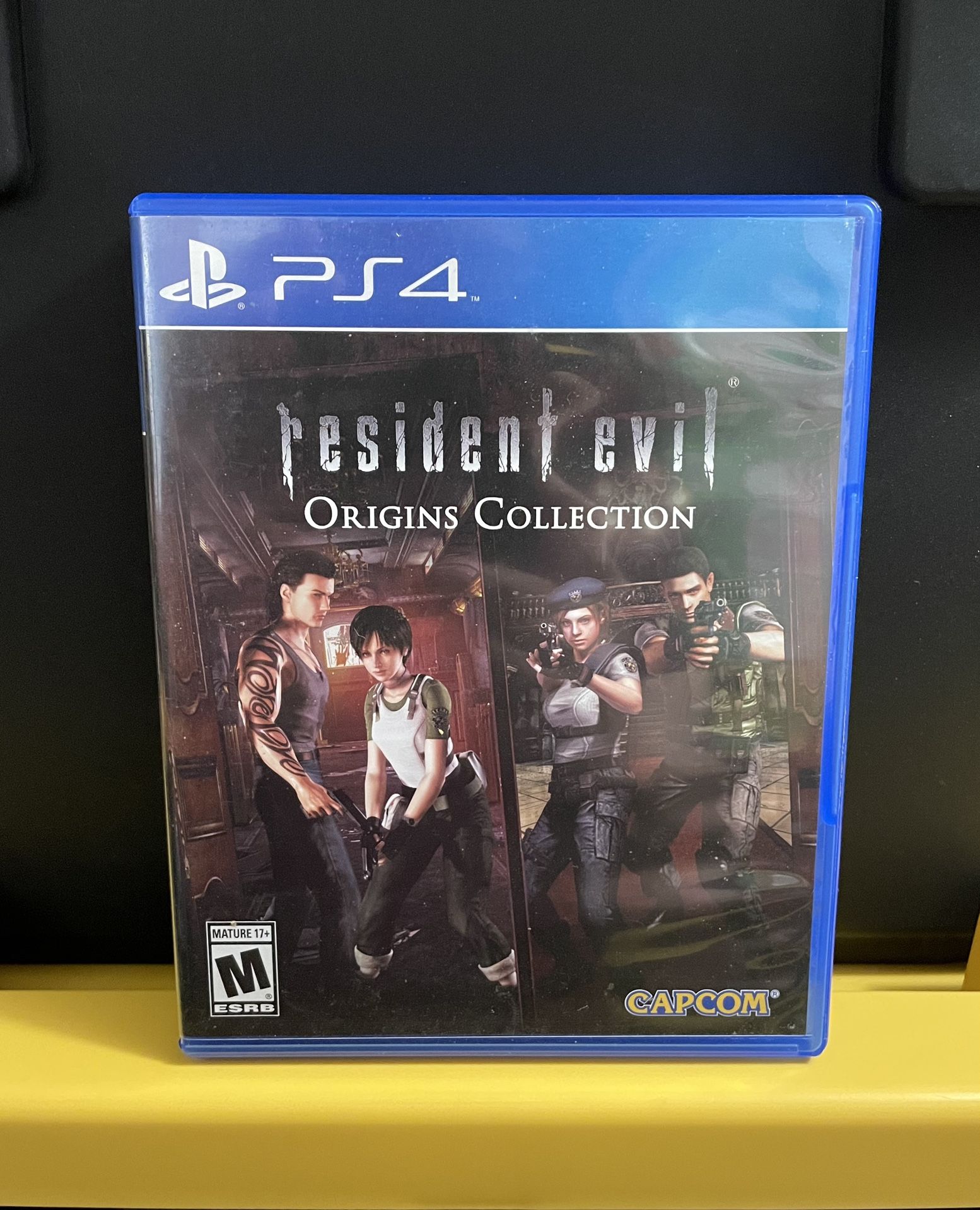 Resident Evil Origins Collection for Sony PlayStation 4 PS4 video game console system RE Zombie Zombies