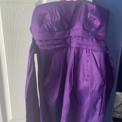 Short Purple Dress