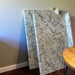 Laminate Counter Pieces And stainless Steel Sink