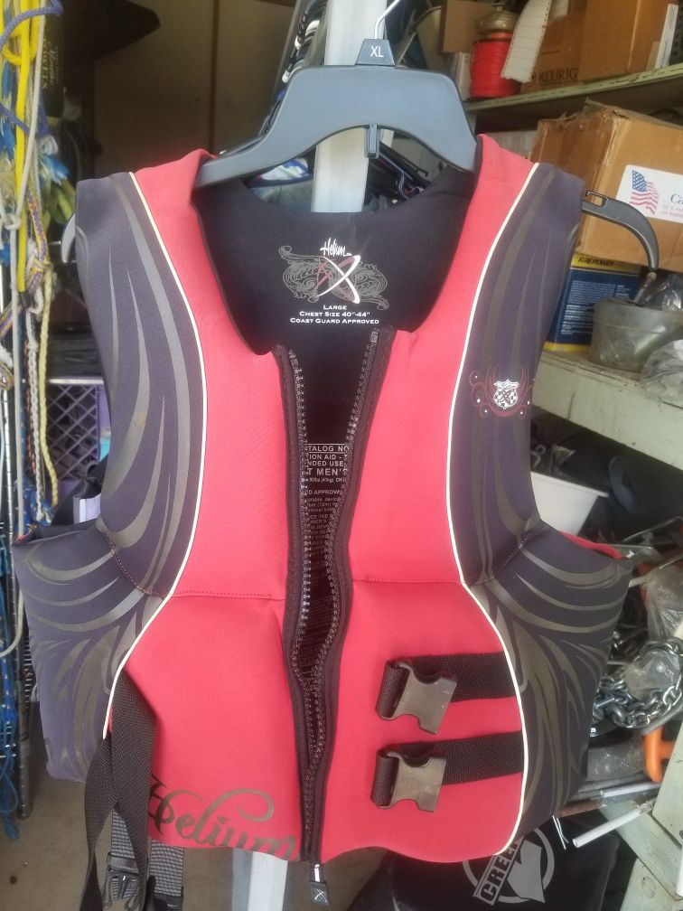 Adult LARGE life jacket $25