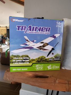 *NEW/UNOPENED BOX* Top Race 3 Channel Remote Control Airplane