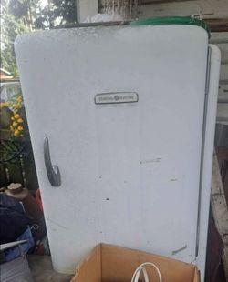 Antique refrigerator