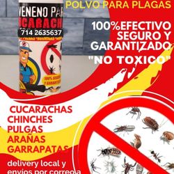 POLVO PARA LAS PLAGAS