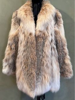 Canadian lynx fur coat