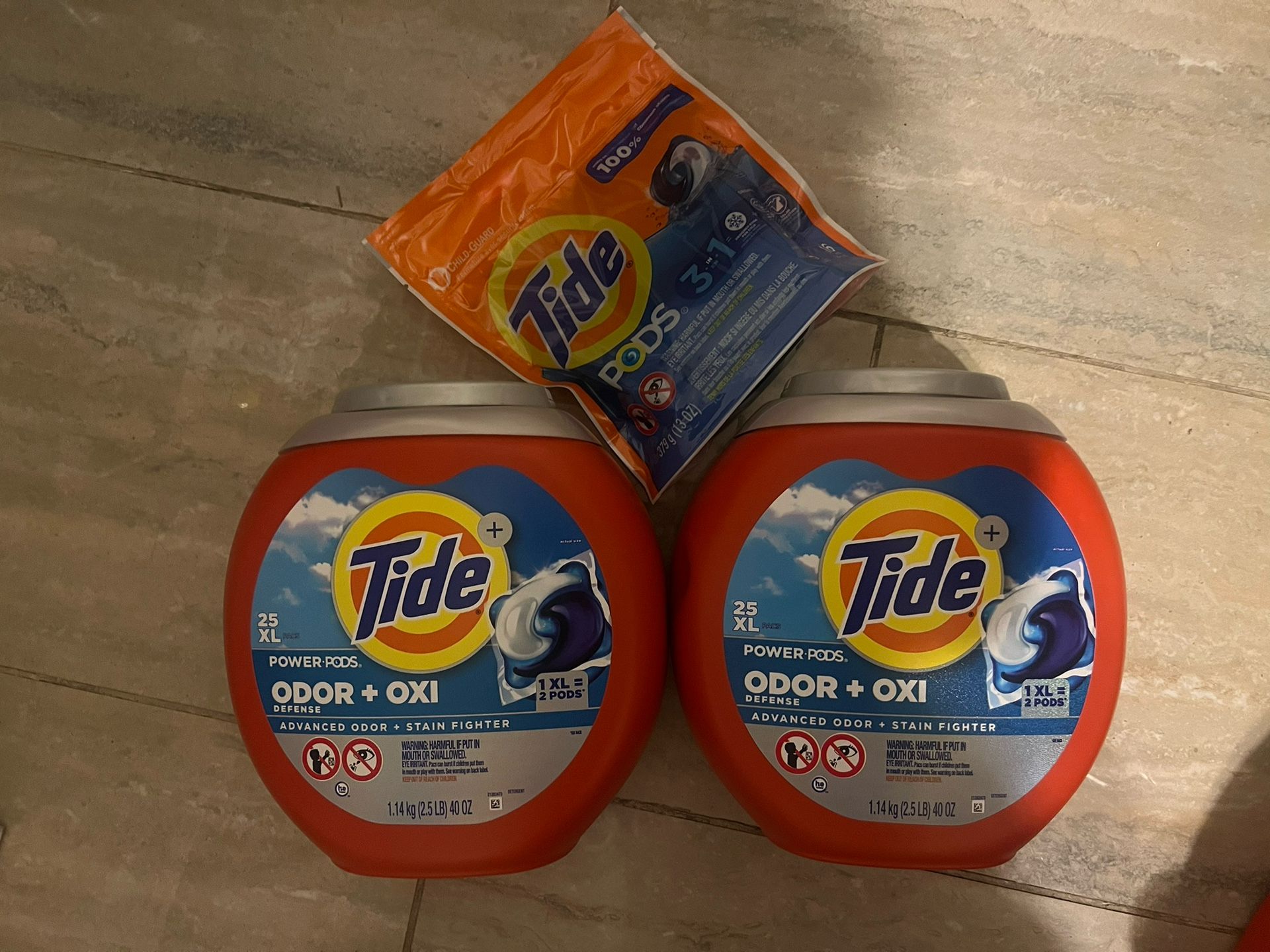 Tide Pods All For $25