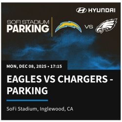 SOFI TAILGATE PARKING - EAGLES VS CHARGERS 