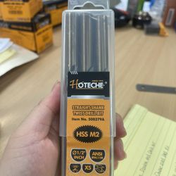 Straight shank twist drill bit 1/2” 5pcs 500379a - we also have other sizes 