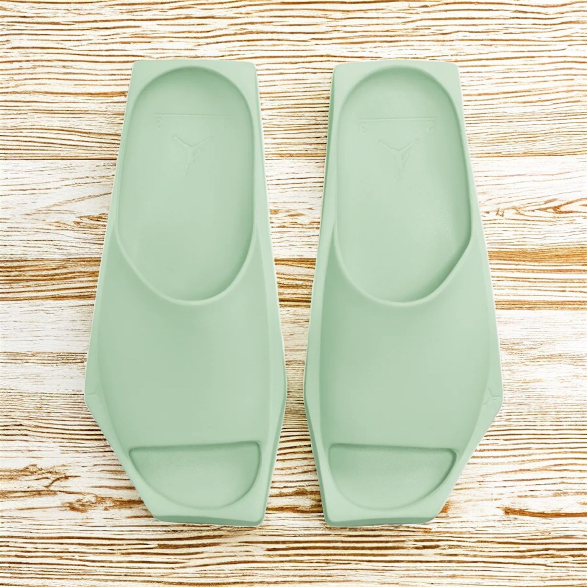 NEW Air Jordan Hex Slides Light Green Women’s 9-9.5