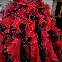 Red Disney Ball Gown Dress