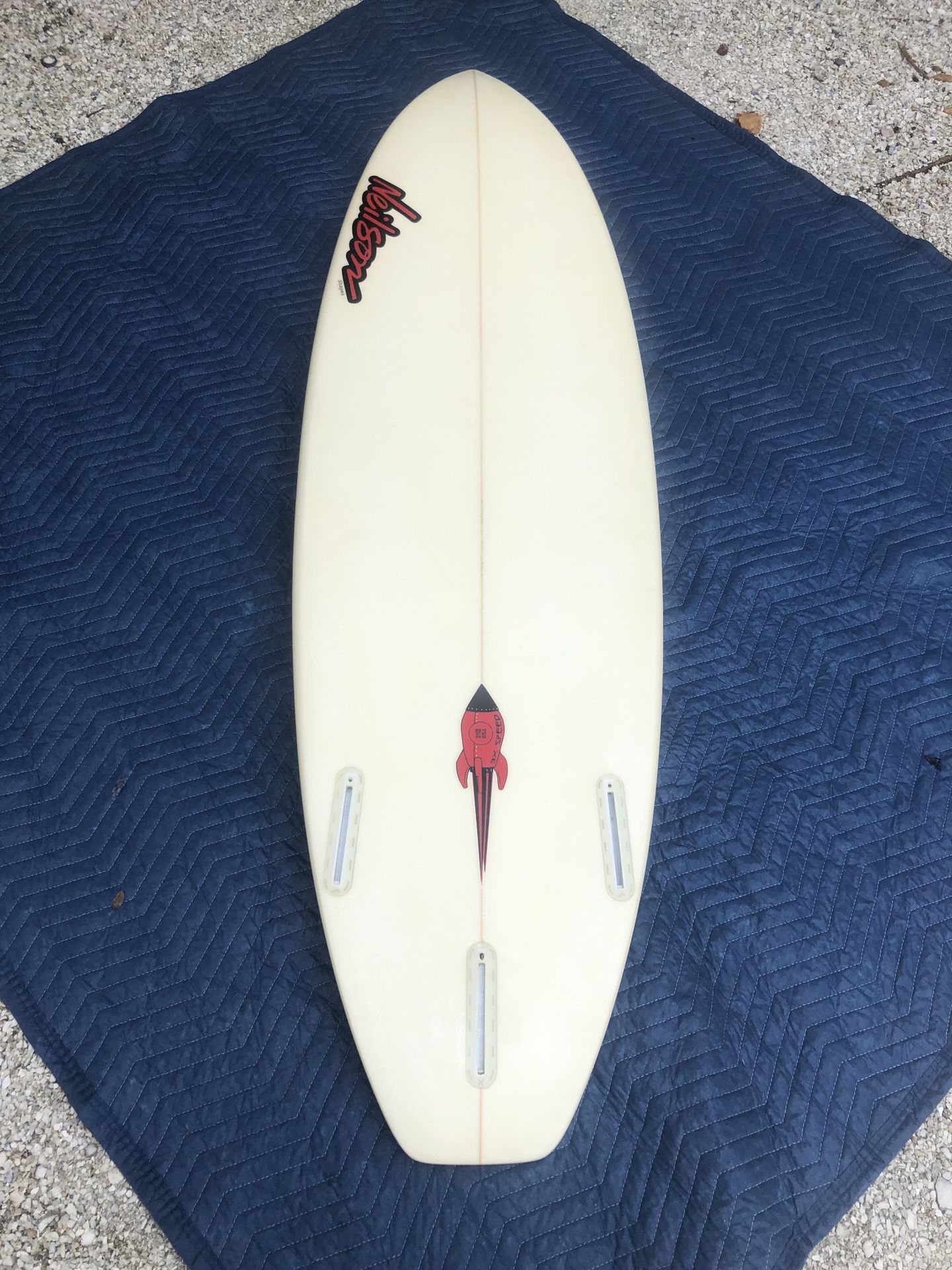 Surfboard Neilson 6’0” Flyer Bamboo Deck 