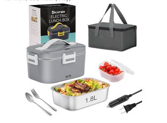 Dicorain Electric Lunch Box with Temperature Control Function 1.8L