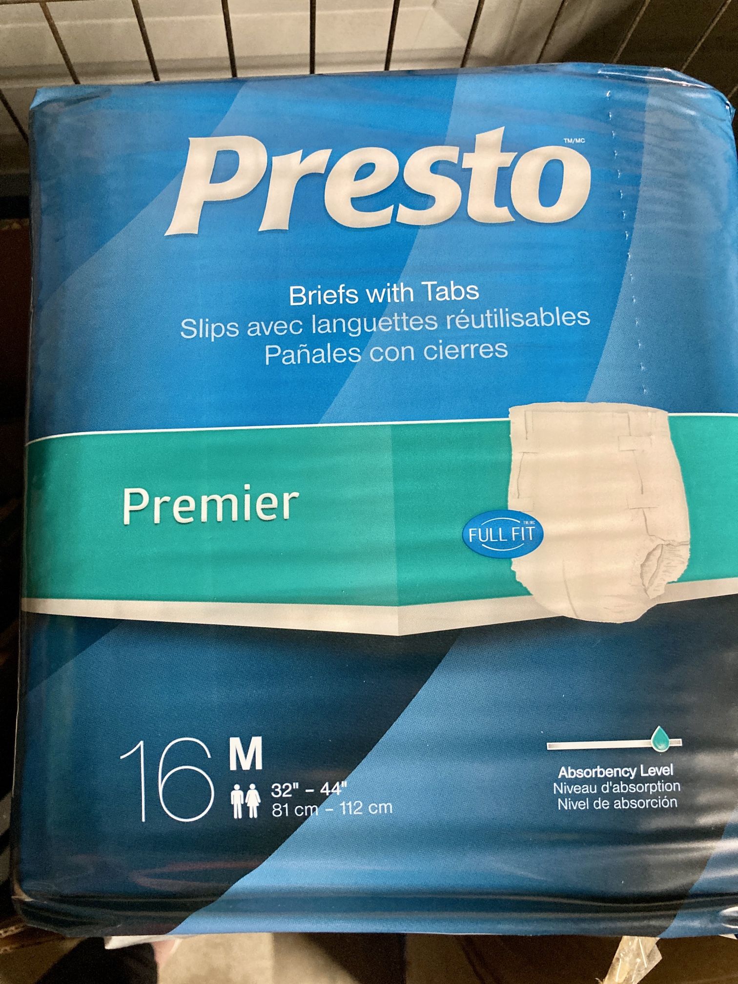 Presto & Assurance Senior Incontinence Briefs