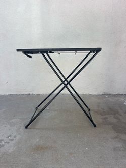 Black Adjustable Small Table