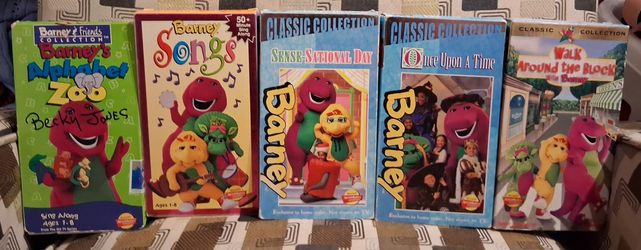 Barney VHS collection