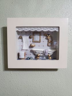 Beautiful bath decor