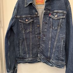 Mens Levi Denim Trucker Jacket
