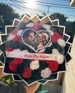 50 roses eternal count for only $120 with personalized message