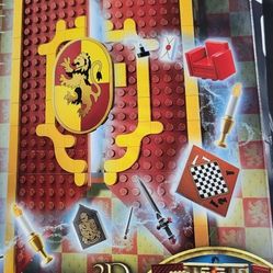 New Harry Potter Gryffindor House Flag  Lego Set