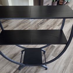 Entryway Table, Sofa Table Behind Couch, Industrial Entryway Furniture