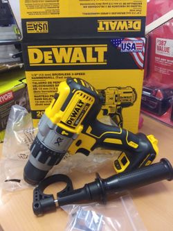 New Dewalt brushless is 1/2in hammer drill