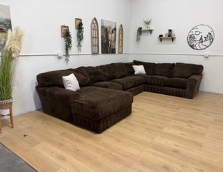 Brown Sectional Couch Free Delivery