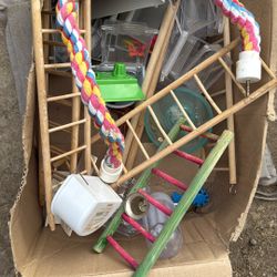 birds cage accessories 