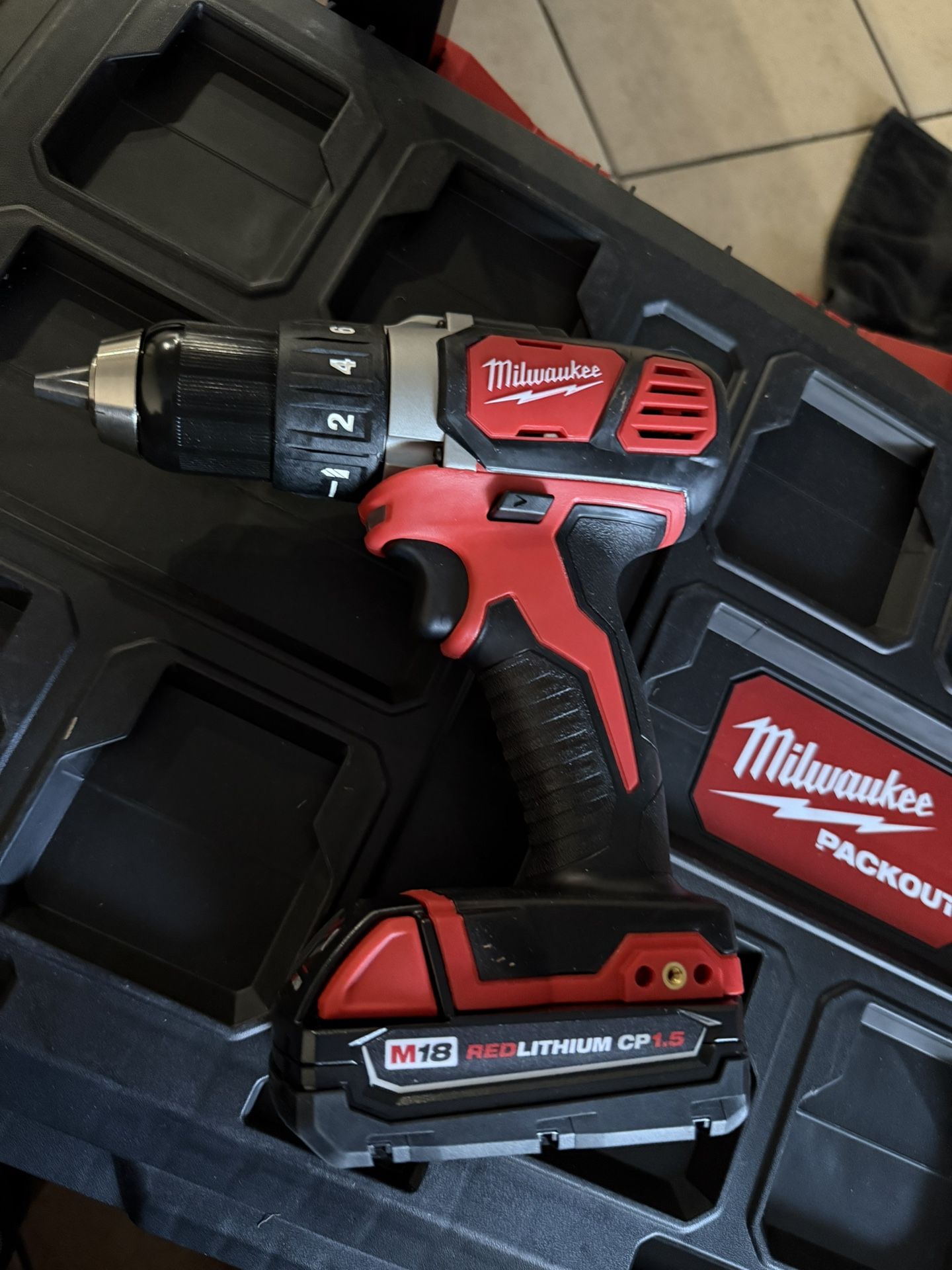 Milwaukee M18 Drill New  Comes With Battery only 