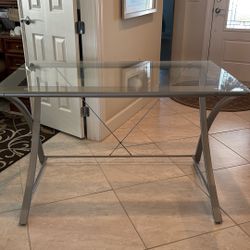 Glass Desk Table