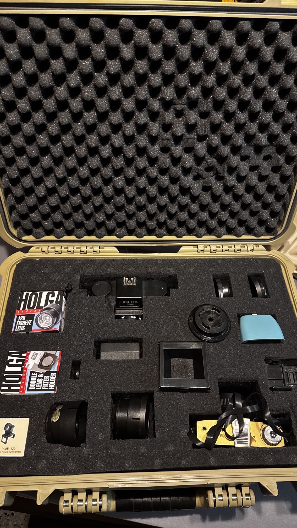 Lomo Diana F+ & Holga 120N Film camera Kit 
