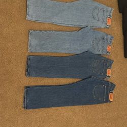 Levies 38x30 + 38x32 Blue / Denim 