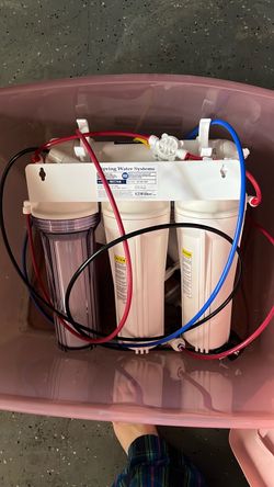 water filter with faucet