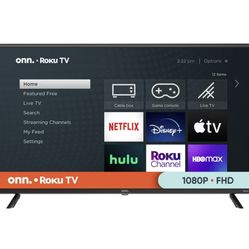 New 40” Class FHD (1080P) LED Roku Smart TV 