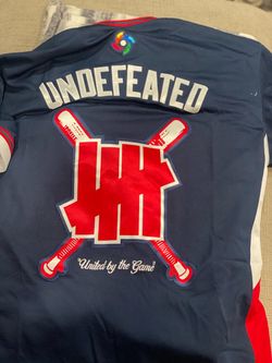 Undefeated x WBC Baseball Jersey size Large $50